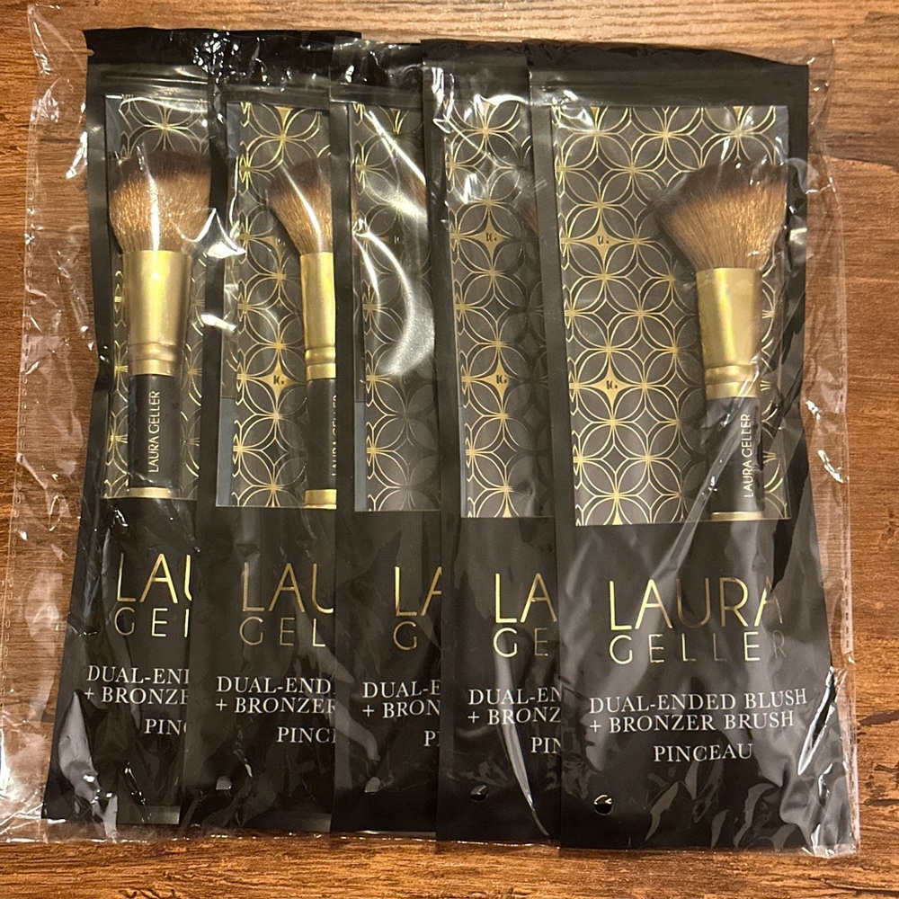 Laura Geller Dual-Ended Blush & Bronzer Brush - Pinceau